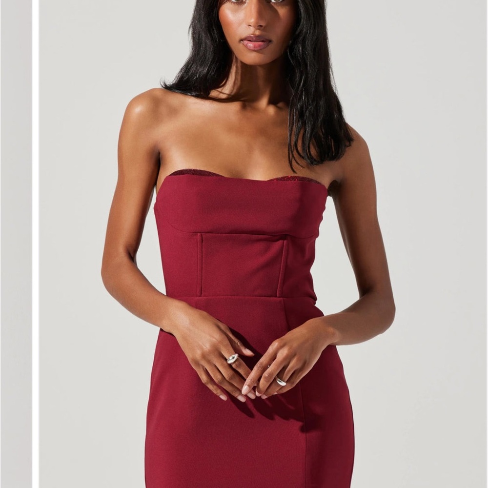 ASTR The Label Melani Embellished Midi Dress - Picture 3 of 3